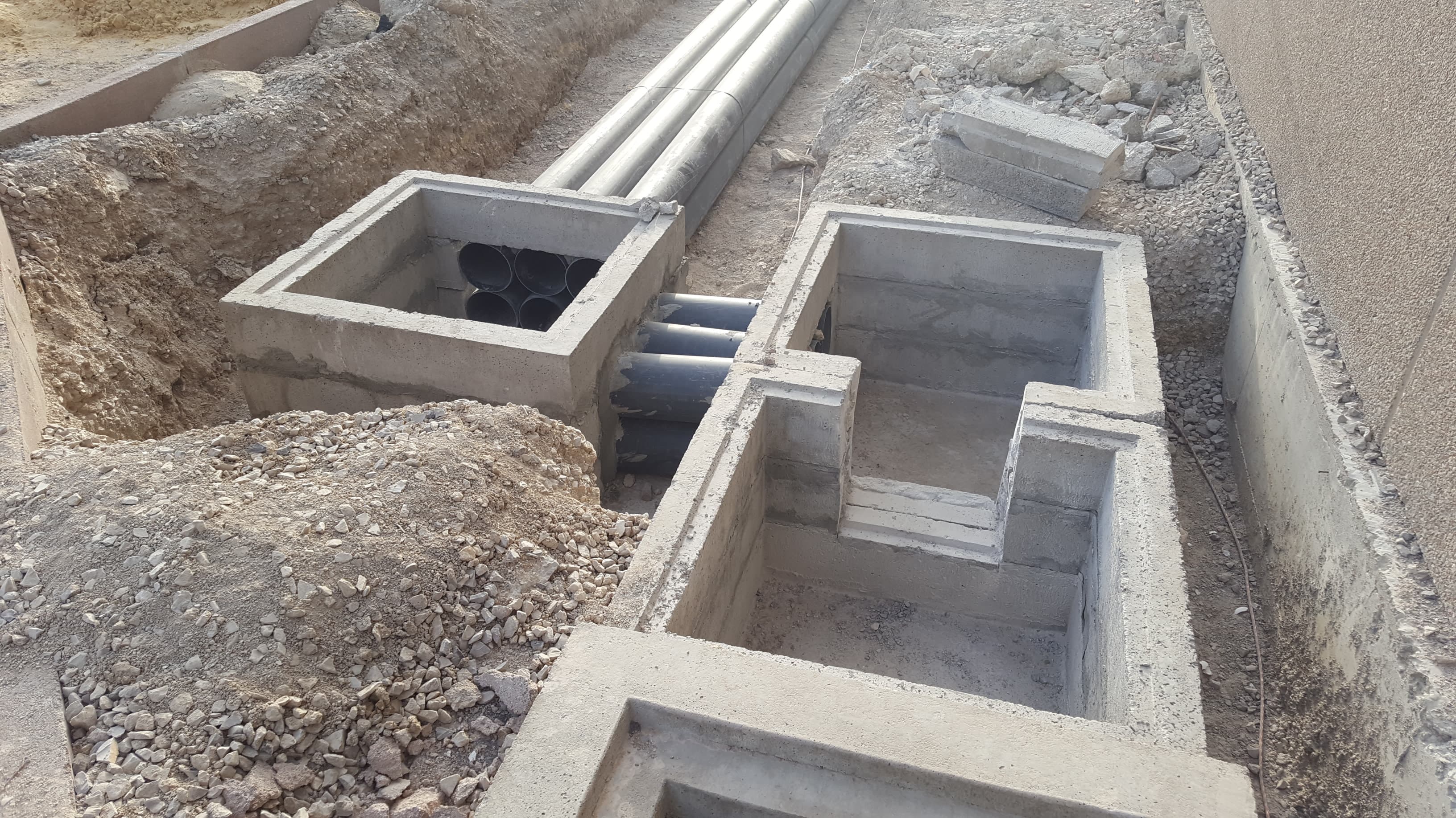 Travaux de VRD et terrassement réalisés par PEMABAT
